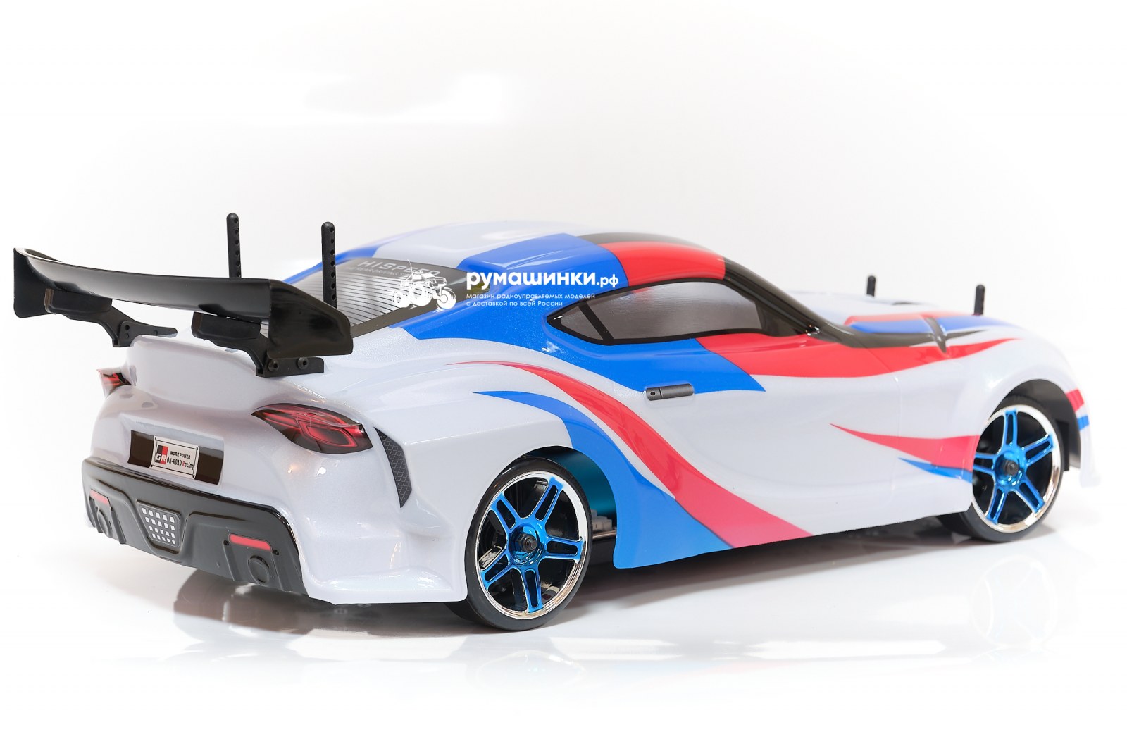 Радиоуправляемая машина для дрифта HSP Flying Fish 1 Pro 4WD RTR масштаб  1:10 2.4G (Кузов Toyota Supra) 94123PRO/SP02 Купить с доставкой